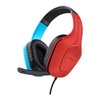 auriculares trust con cable para gaming con microfono y control de volumen on-ear