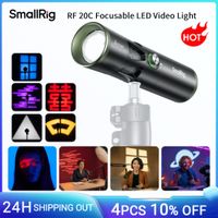 smallrig rf 20c rgb linterna led portatil para fotografia 20w regulable 5 colores con 20 filtros de luz con patrones 10000mah para video