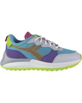 de DIADORA ZAPATILLAS DIADORA JOLLY MESH WN 178302 C9869 EN MULTICOLOR: AZUL ATOLÓN, LAVANDA PROFUNDO Y VERDE FLÚOR MORADO-AZUL