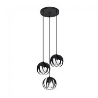lampara de techo tulos 3 luces
