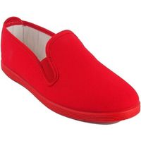 bienve zapatos lona 102 kunfu rojo para mujer