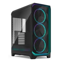caja fractal meshify 3 negro atx vidrio templado rgb gaming