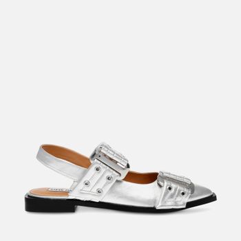 Steve Madden Women's Grand Ave Faux Leather Flats - UK 3