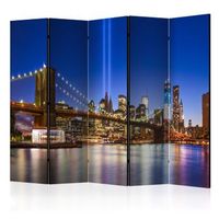 biombo - blue new york ii room dividers