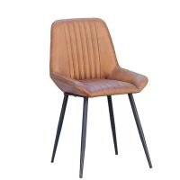 silla comedor piel marron serie boston