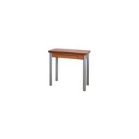 mesa de cocina malak con apertura tipo libro y cajon integrado