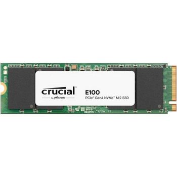 Disco Duro Crucial E100 2TB SSD M.2 PCIe Gen4 5000MB/s Alta Fiabilidad