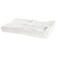 manta de tejido de poliester blanco 200 x 220 cm mullido suave sala de estar moderna chaab