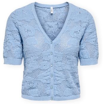 Only Blusa Chloe Life Cardigan - Soft Chambray para mujer