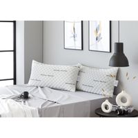 todocama - almohada viscoelastica copos carbono firmeza media-alta