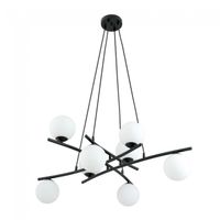 lampara colgante lotra opal 8 luces