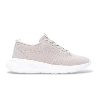 Refresh para mujer. 17605601-BEIGE Zapatillas 176056 beige (37), Plano, Cordones, Casual, Mesh