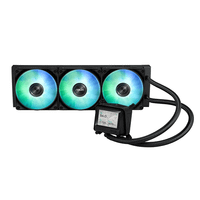 refrigeracion liquida asus max gaming lc 360 argb lcd 360mm 3 ventiladores lcd argb
