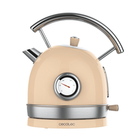hervidor de agua cecotec thermosense 420 vintage light beige