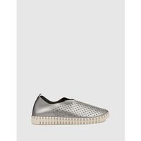 ilse jacobsen zapatillas zapatilla tulip3576 plata para mujer
