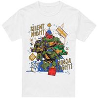 dessins animes camiseta silent night ninja fight para hombre
