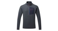mountain equipment lumiko mens zip t fleece blue