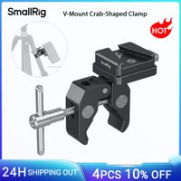 abrazadera en forma de cangrejo con montaje en v smallrig para la mayoria de las baterias con montura en v rango de sujecion de 15-40 mm para tripodes soportes de luz -5313