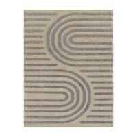 alfombra geneva gris  80x150 cm