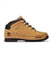 timberland para hombre tb0a122i2311 zapatillas de piel de media cana euro sprint marron 415 plano cordones casual sostenible