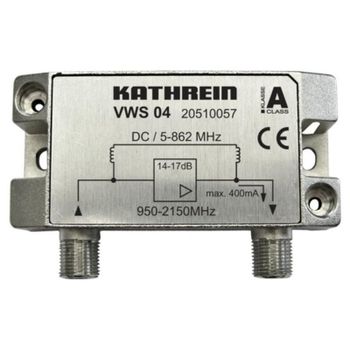 Amplificador de señal de TV Kathrein VWS 04 Conector F