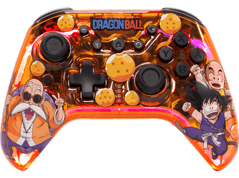 Mando Nintendo Switch - FR-TEC Gamepad Wireless Dragon Ball, Switch; PC; iOS; Android, Translúcido, Inalámbrico, Multicolor