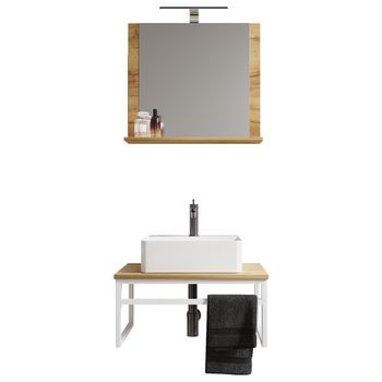 3 Unids. Lavabo Muebles De Baño Bitila 60 V2