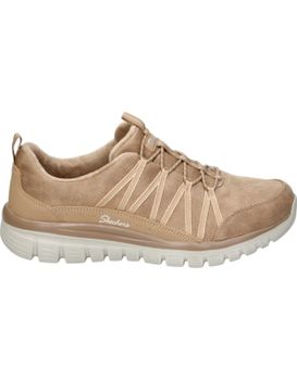 Deportivas Skechers Graceful Cozy Hug En Color Cuero 40