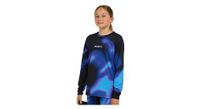 dharco gravity maillot manga larga azul negro nino