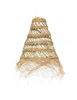 lampara esparto brana 5c 40  o 40cm - alto 45cm  artesania espanola