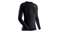 maillot de mujer de manga larga x bionic invent 4 0 negro gris