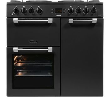 LEISURE CK90F530T 90 cm Dual Fuel Range Cooker - Black, Anthracite