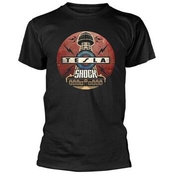 Tesla Camiseta Shock para mujer