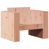 sofa de jardin  sofa de exterior madera maciza douglas 79x60x62 cm