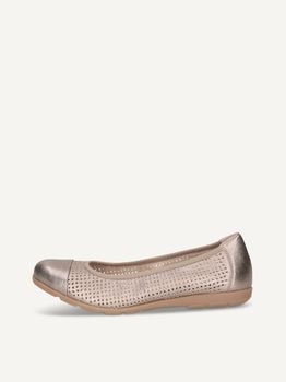 CAPRICE Ballerina, brown, made of Leather, Size 41