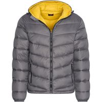 cappuccino italia parka hooded puffer jacket para hombre