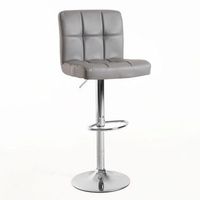 dudeco taburete alto drammen gris claro