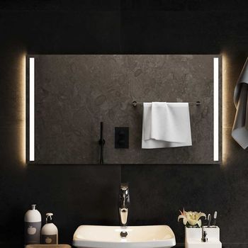 Espejo Decorativo | Espejo De Baño Con Led 90x50 Cm Cfw481279