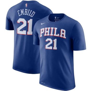 Camiseta Joel Embiid con Philadelphia 76ers Name and Number - Nike Junior