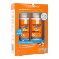 set anthelios dermo-pediatics spf50 200ml x 2