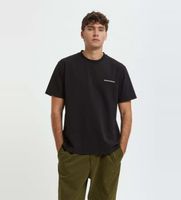baracuta para hombre brtee0024ut2968 camiseta britain rainwear negro s casual algodon manga corta