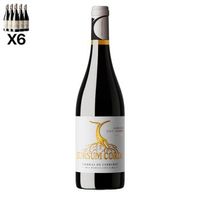 arte sabor caja de 6 botellas de vino tinto sursum corda 100 garnacha crianza de 4 meses cebreros vendimia del 2021 75cl con 145 vol 75x75x30 cm color unico