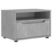 mueble tv visnes gris hormigon 60x40x38 cm madera ingenieria vidaxl