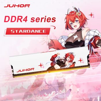 Memoria RAM JUHOR DDR4 16G 8G 3200MHz para PC de Escritorio CL16 Memoria para Juegos