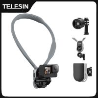 telesin soporte magnetico de silicona de liberacion rapida para gopro hero insta360 dji osmo accesorios de camara de accion