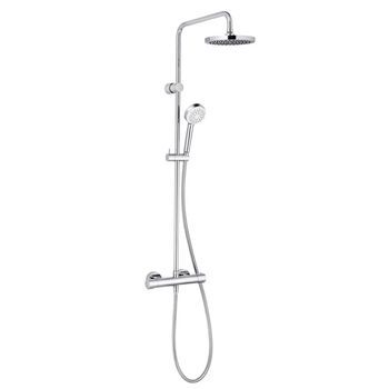 Thermostat Dual Shower System Kludi Logo Dn 15, Cromo, 6809405-00