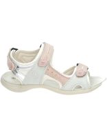 sandalias de piel para mujer coronel tapioca t275-3 color plata 41