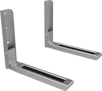 AVF EM60S Microwave Bracket - Silver, Silver