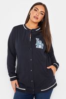 yours cazadora azul marina bomber la mujer curvy y tallas grandes yours