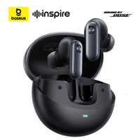 baseus inspire xp1 - auriculares inalambricos con anc adaptativo de -50db bluetooth 61 audio dolby 6 microfonos enc sonido de bose